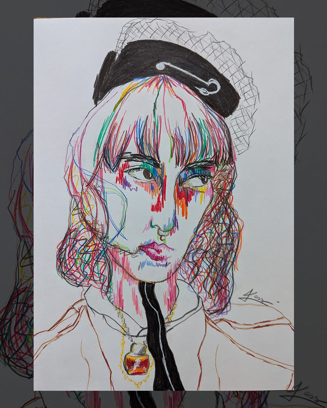 Fashion Illustration "MORGANE II"