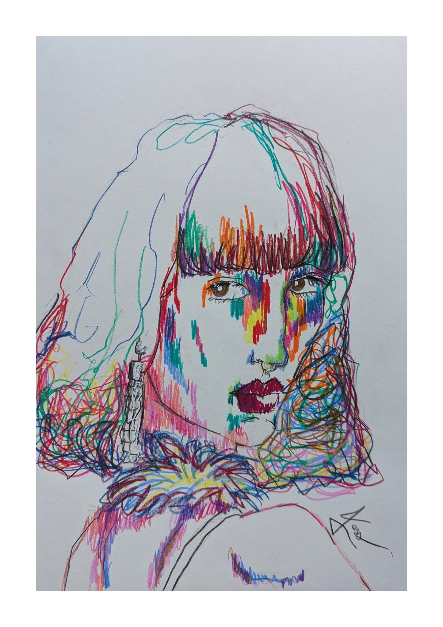 Fashion Illustration "MORGANE I"