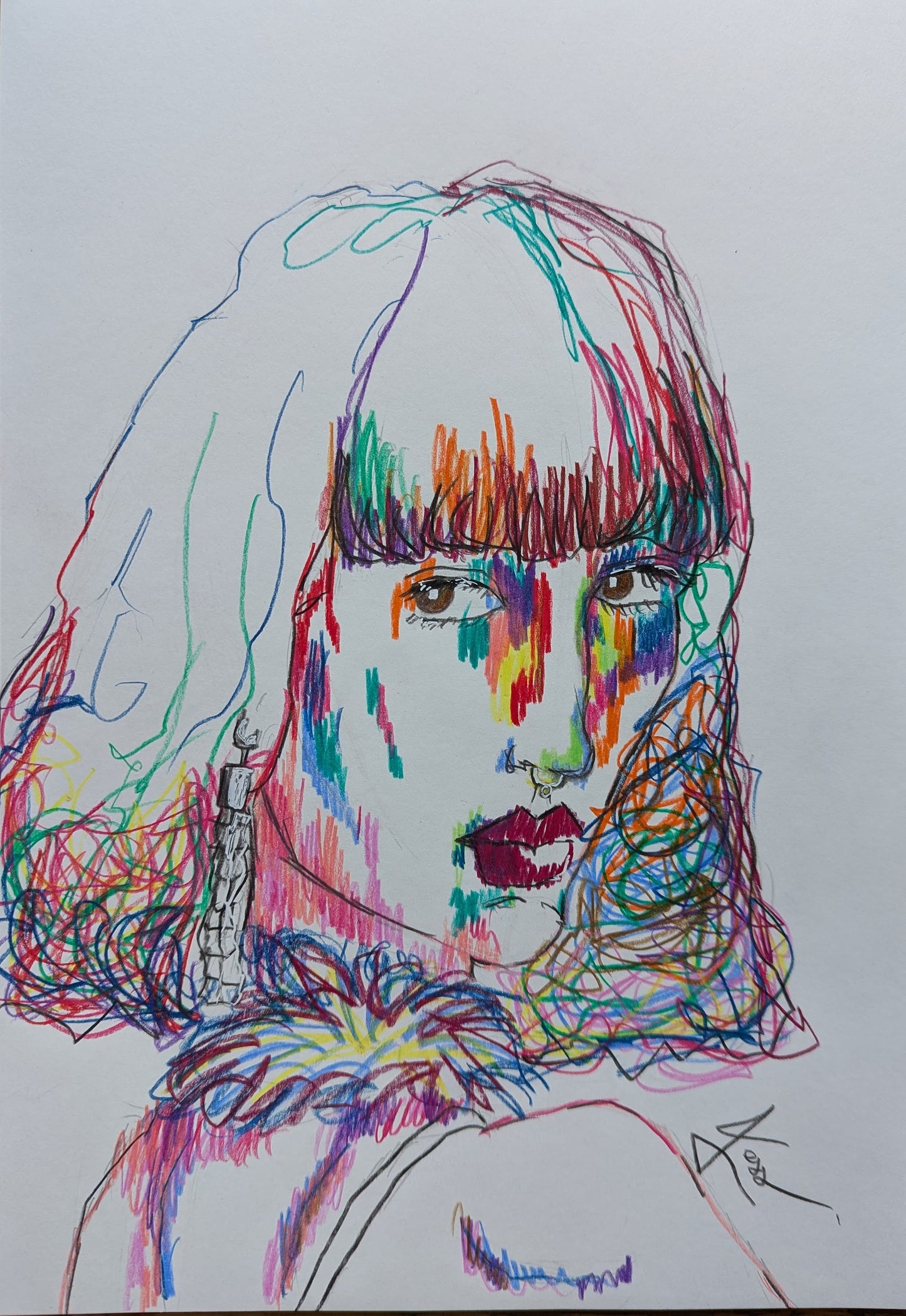 Fashion Illustration "MORGANE I"