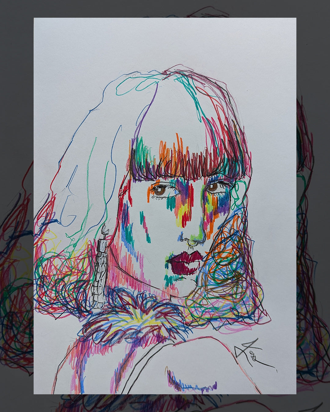 Fashion Illustration "MORGANE I"