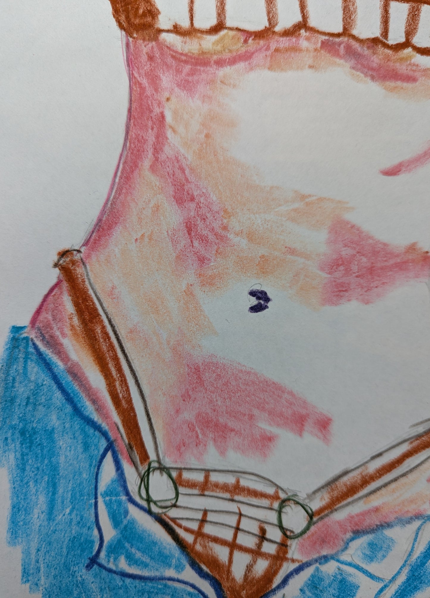 Fashion Illustration "Midriff"