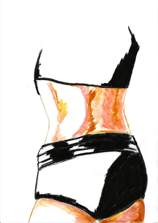 Fashion Illustration "Backside"