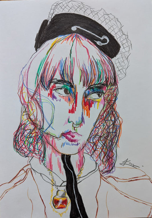 Fashion Illustration "MORGANE II"