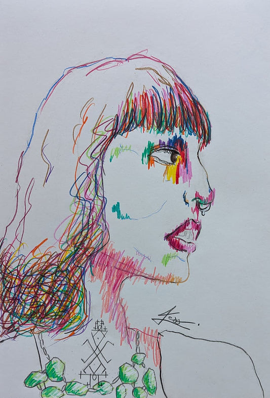 Fashion Illustration "MORGANE III"